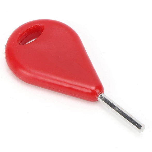 Metal 28g Lightweight Surf Fin Key, Surfboard Accessories, Surfing Equipment, With Handle Surfboard Fin Hex Key, for FCS Fins Outdoor Fun Surfing Surfboard(red)