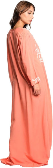 Women's Elegant Style Muslim Fashion Bohemian jalabiya Abaya Long Dresses