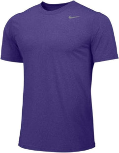 Nike Men's Legend Short Sleeve Tee, Purple, M