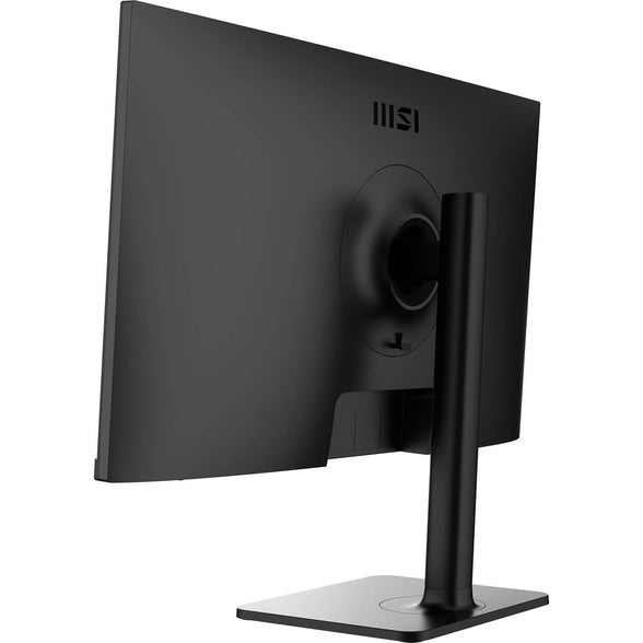 MSI Modern MD272QP, 27", 2560 x 1440 (QHD), IPS, 75Hz, TUV Certified Eyesight Protection, 5ms, HDMI, Displayport, USB C, Tilt, Swivel, Height Adjustable, Pivot,Black