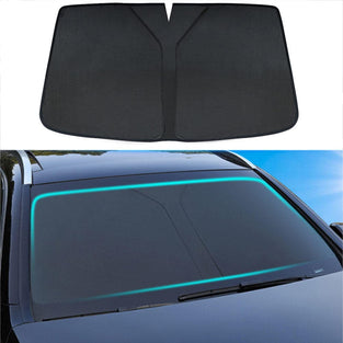 CYBHR Fit For Volkswagen Touareg 2008-2020, windshield sun shade, foldable car windshield sun shade, automotive interior sun protection