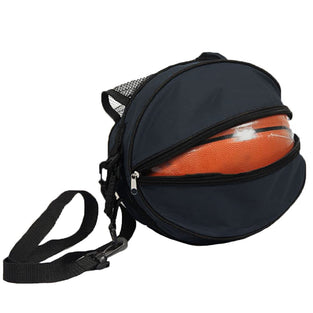 Waterproof Basketball Carrying Bag Single-Shoulder Rounded Volleyball Ball Bag Portable Football Bag for Balls Volleyball Holder Bags Soccer Ball Carrier Training Sport Bag Football Storage Bag