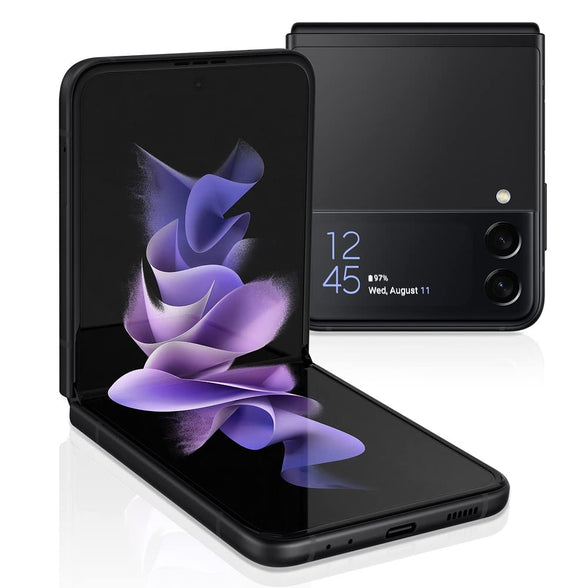 Samsung Galaxy Z Flip3 5G 128GB + 8GB RAM (Single SIM) Phantom Black (International Version)