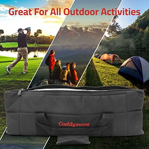 Caddy Swag Golf Bag Cooler Beer Sleeve 6 Can - Fun Golfing Gifts for Men & Women - Camping, Hiking, Traveling, Food, General Use - Great for Golfers, Party Gift, Golf Push Cart Accessories & More