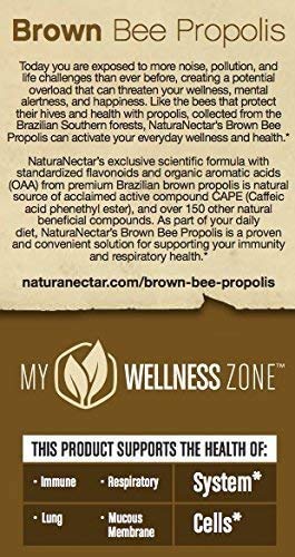 Naturanectar - Brown Bee Propolis 60 Vegetable Capsule(S) 177739