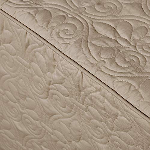 Madison Park Quebec Split Corner Quilted Bedspread, Queen (3-Piece)