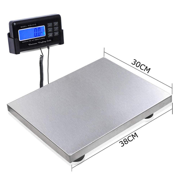 Heavy Duty Digital 300kg Capacity Platform Scale Warehouse Postal Parcel Weighing