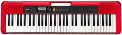 Casio Ct-S200Rd Keyboard In Red With 61 Standard Keys And Accompanying Automatic