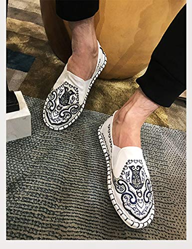 Majitangcun Old Beijing Shoes Embroidered Shoes Kung Fu Tai Chi Shoes Sports Shoes Men and Women Martial Arts Foot Protection Equipment (40 EU)