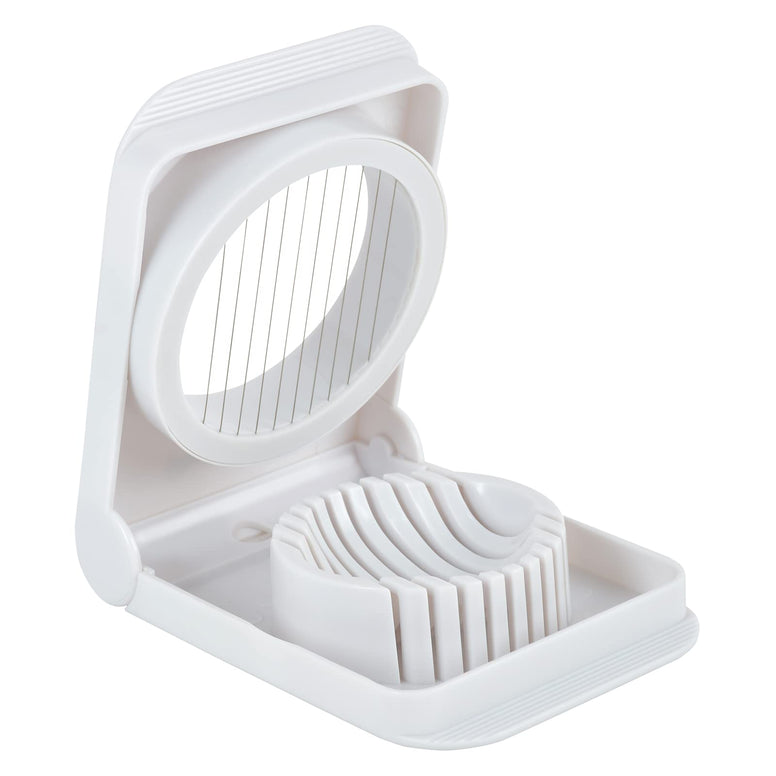 Prestige Stainless Steel Egg Slicer|Handy and Lightweight|Quick Slicing|Easy to clean-White