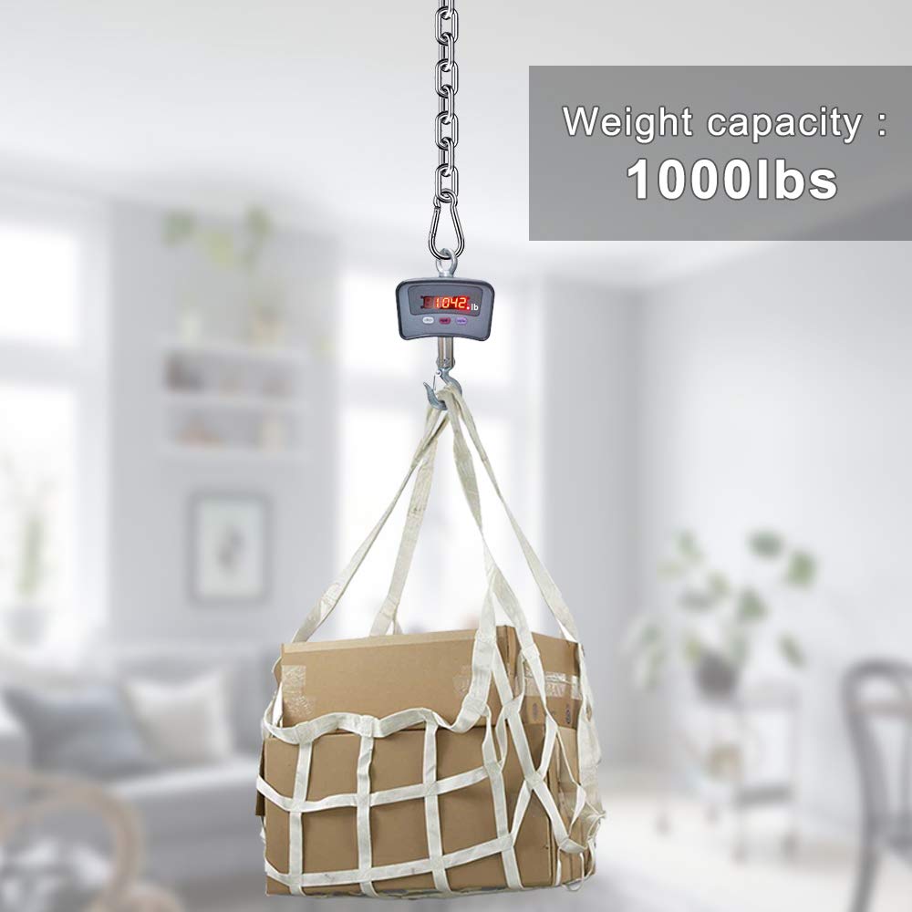 WAREMAID Hanging Kits Hammock Swing Chair Hardware, Heavy Duty Swing Hanger with Chain, Indoor Outdoor Playground Hanging Hammock Boxing Punching Bags Hook, 2 Screws, 1000 LB Capacity, 33.3" Chain