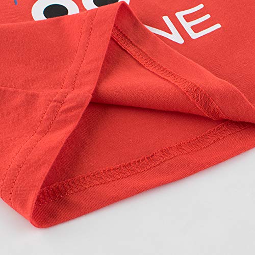 LeeXiang Toddler Boys' 2-Pack Short Sleeve T-Shirt Tops Tee Size for 2-7 Years