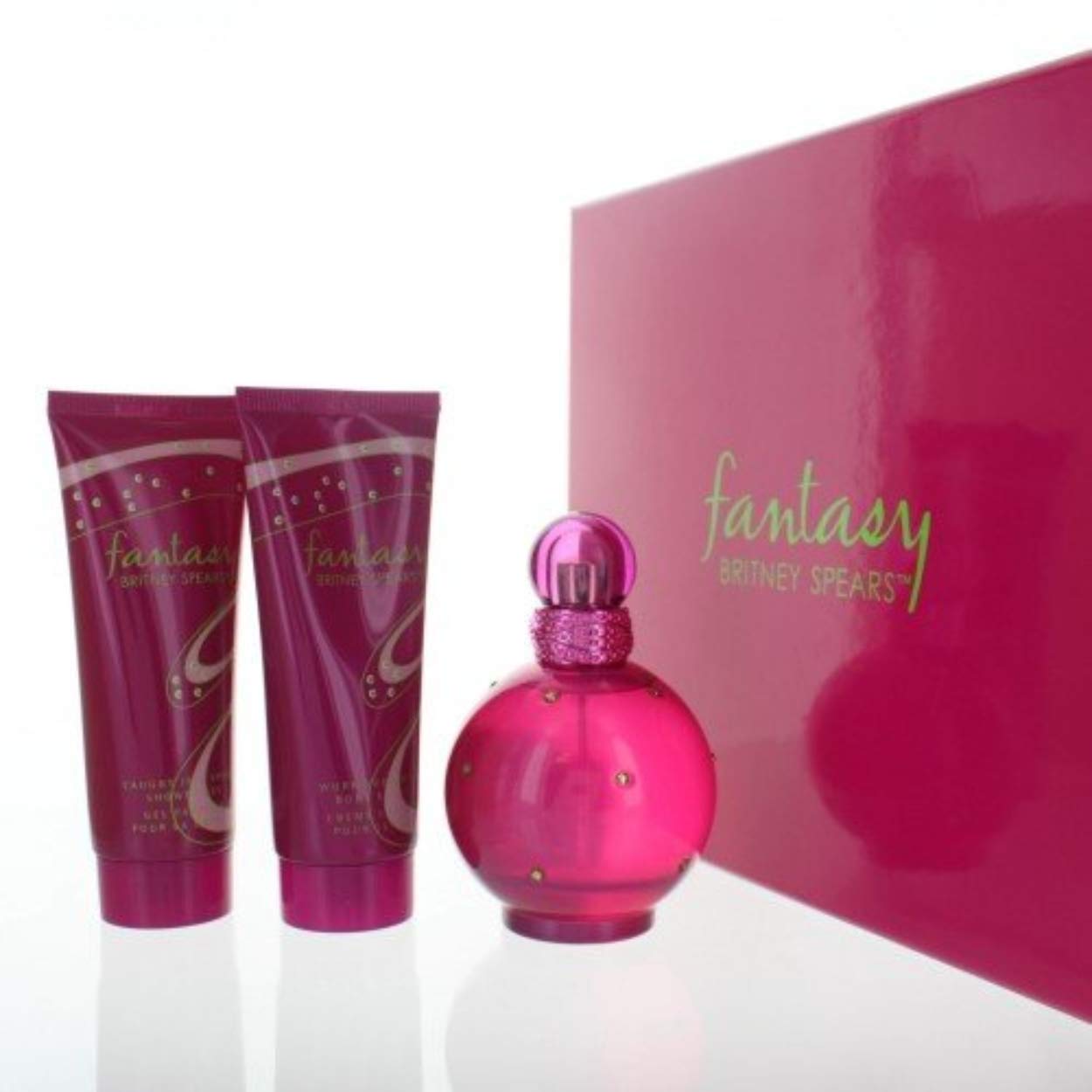 BRITNEY SPEARS FANTASY (W) EDP 100ML+100ML SG+100ML BL SET