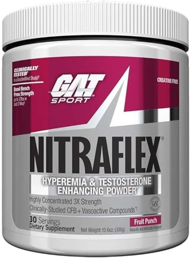 GAT Nitraflex Fruit Punch, 300 g