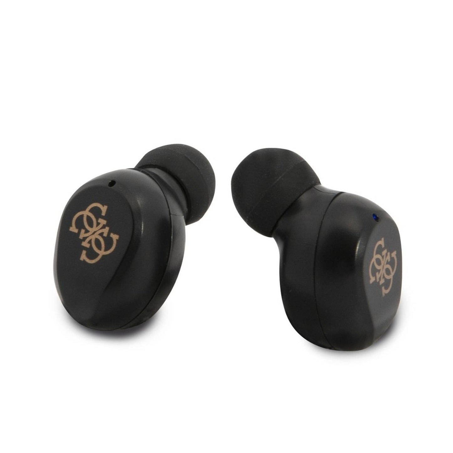 GUESS CG Mobile Classic Logo True Wireless Bluetooth Earbuds V5.0 with Charging Case - Gold