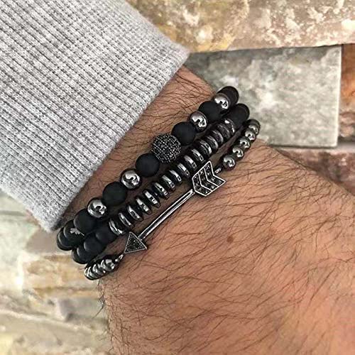 Men Women Lava Rock Stone Aromatherapy Essential Oil Diffuser Bracelet Braided Rope Natural Stone Yoga Beads Bracelets