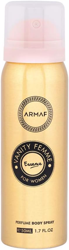 Armaf Vanity Femme Essence For Women, 4 Piece Gift Set, Eau De Parfum - 100ml + Body Lotion - 100ml + Fragrance Body Spray - 250ml + Perfumed Body Spray - 50ml, For Her