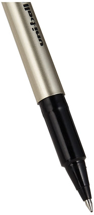 Uniball Deluxe UB177 Fine Rollerball Pen, 0.7 mm. - Black