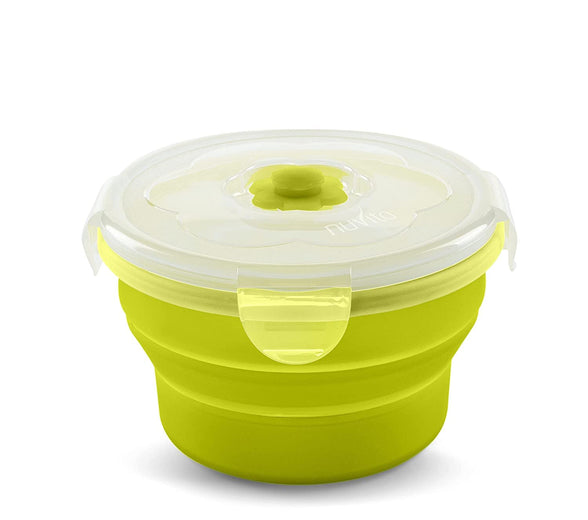 Nuvita Silicone Collapsable Container 540Ml - Green - 4468