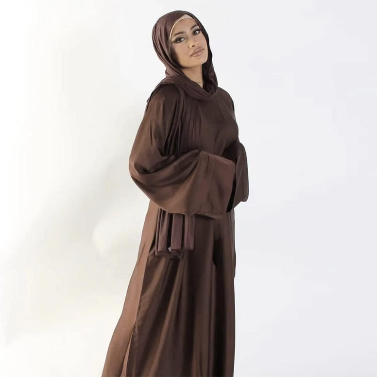 Abayas for Women Muslim Dress, Eid Ramadan Modest Prayer Clothes Islamic Arabic Kaftan Maxi Middle East Robe