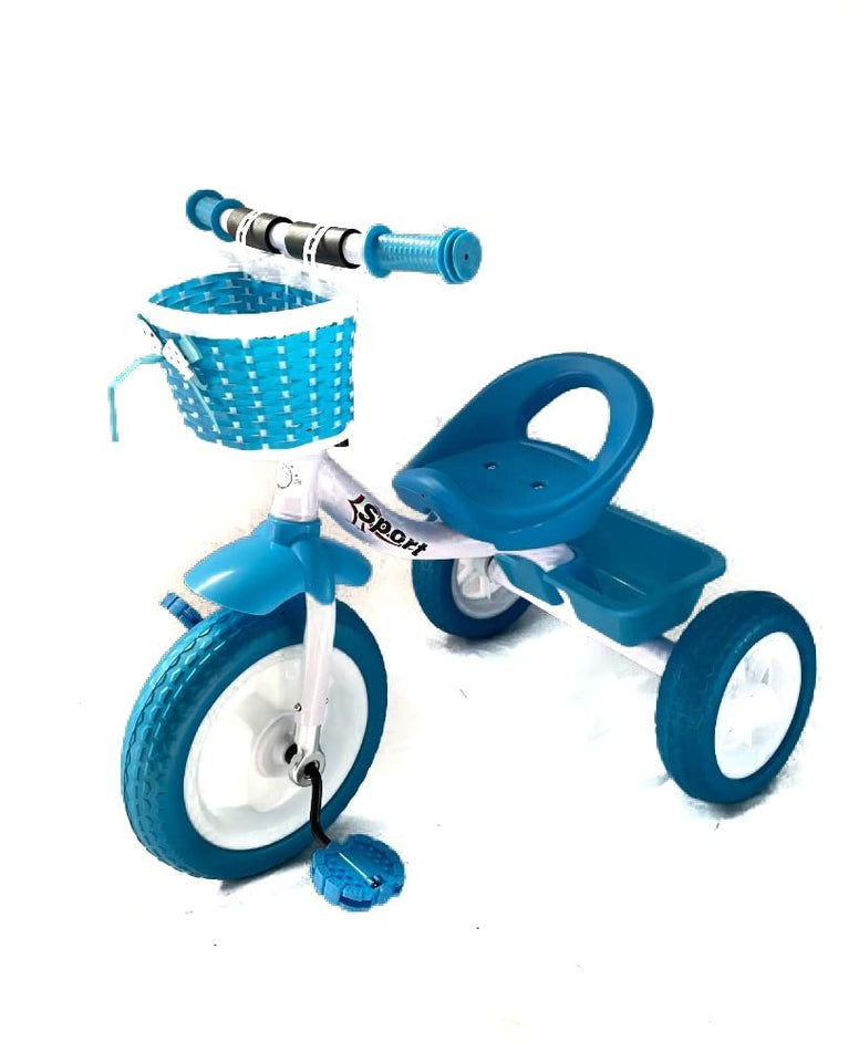 Lovely Baby Kids Tricycle EL 2233, Smart Plug n Play Kids Tricycle Cycle with Front & Rear Storage Baskets | Baby Kids Cycle Tricycle | Baby Tricycle for Kids