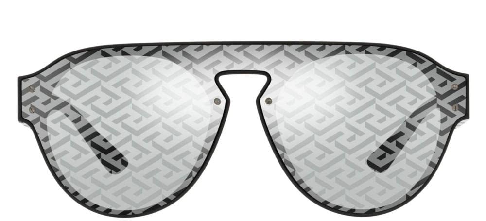 Versace VE 4420 men Sunglasses BLACK/MONOGRAM SILVER 44/14/145