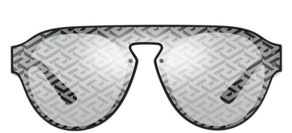 Versace VE 4420 men Sunglasses BLACK/MONOGRAM SILVER 44/14/145