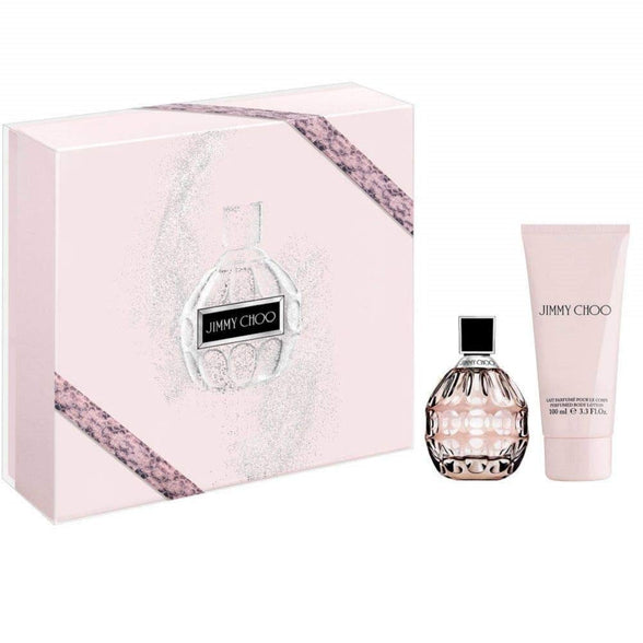 Jimmy Choo by Jimmy Choo Gift Set -- 2 oz Eau De Parfum Spray + 3.3 oz Body Lotion / -- (Women)