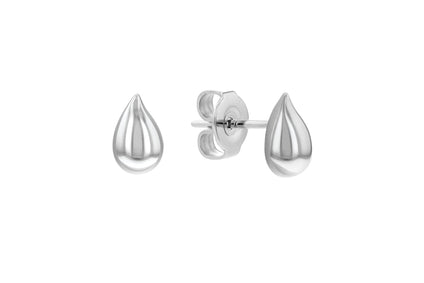 CALVIN KLEIN SCULPTURED DROPS, WOMEN's STUD EARRINGS