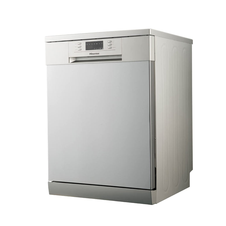 Hisense Dishwasher 14 Place Settings & 6 Programs With Eco Colour Silver Model - H14Ds -1 Years Full Warranty