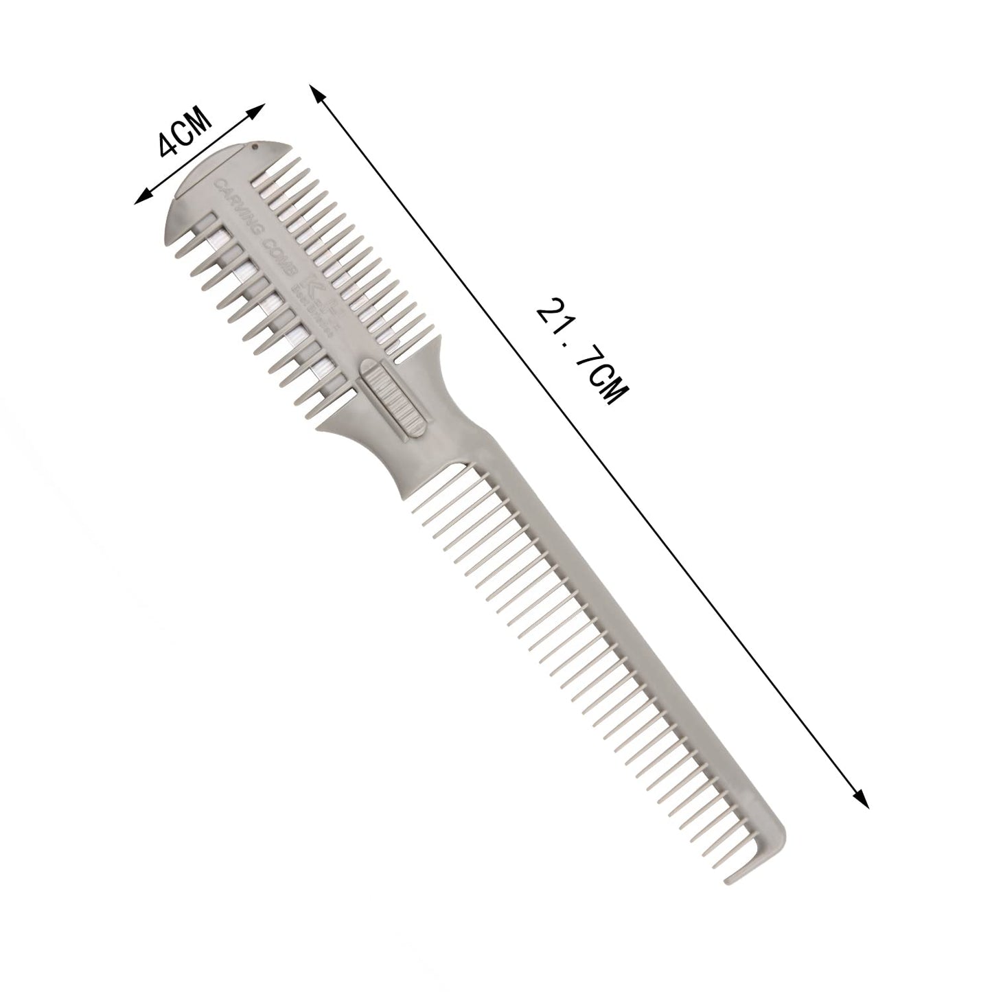 XNHIU Dual Side Hair Thinning Comb Hair Cutter Comb Double Sided Hair Razor Comb Hair Cutter Comb for Women and Men