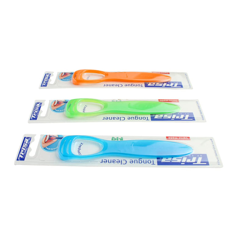 Trisa Swiss Kids Tongue Cleaner, Assorted Colors