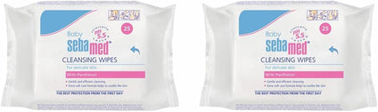 Sebamed Baby Wet Wipes 25's, Pack of 2 (Value Pack)