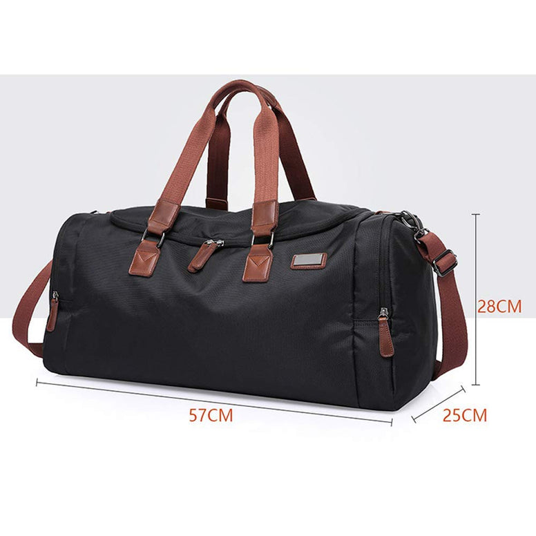 DBSCD Men Travel Bag Large Capacity Men Hand Luggage Travel Bags Weekend Bags Multifunctional Tote Bag Suitable For Long-Distance Travel Etc