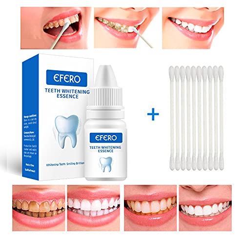 KANZA - Teeth Whitening Essence,Teeth Whitening Pen Set | Oral Hygiene, Tooth Bleaching | Fast-Acting Teeth Whitener | Teeth Cleaning Serum | Teeth Nourishing Agent, Removes Plaque Stains