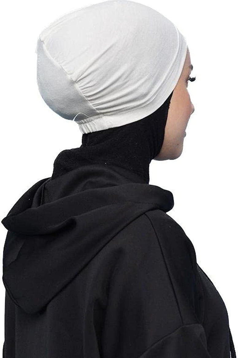 women stretchable cotton under hijab cap, bone under scarf for Muslim woman, hijab inner