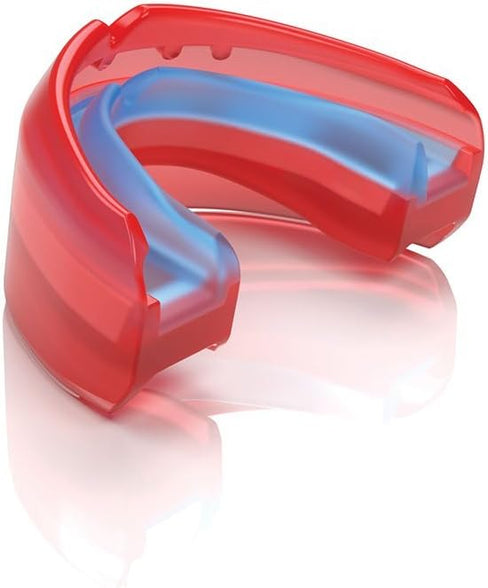 Shock Doctor 4800 Ultra Double Braces Mouth Guard for Braces, Protects Upper & Lower Teeth for Football, Lacrosse, Basketball, Baseball
