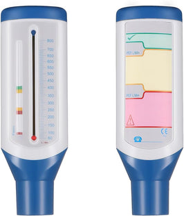 ULTECHNOVO Flow Meter- Lung Exerciser Standard Spirometry Flow Meter Expiratory Flow Meter Asthma Monitor for Women Men