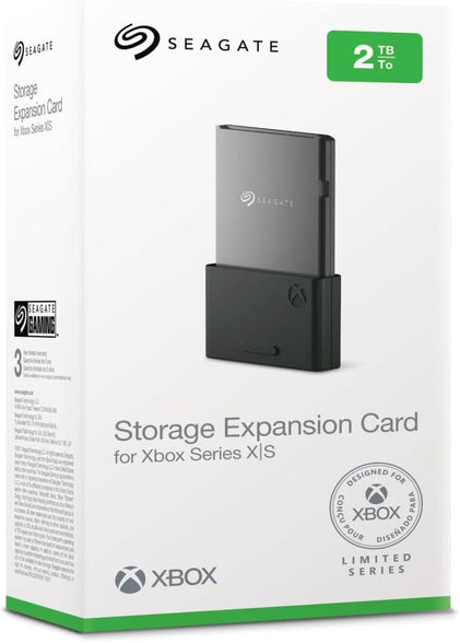 Seagate Expansion Card Xbox Series X|S 2 TB SSD, NVMe-Expansion-SDD for Xbox Series X|S, Modellnr.: STJR2000400