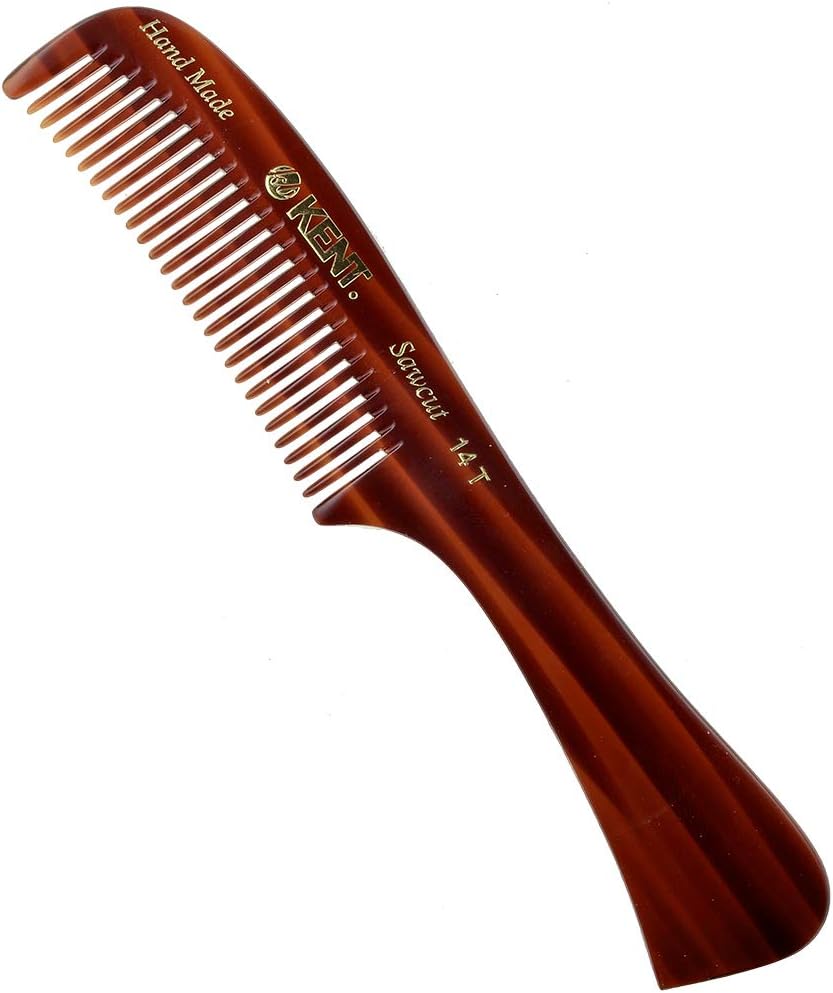 Kent Brushes Handmade Combs Range Medium Rake Comb for Women