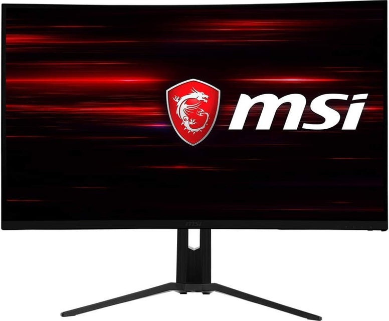 Msi Optix Mag321Curv Curved Gaming Monitor, 32" 3840 X 2160 (Uhd) 16: 9 Aspect Ratio, 60Hz Refresh Rate 4Ms, Hdr Ready, 4K Resolution, Freesync, Black