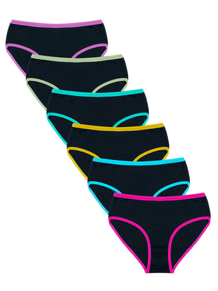zebricolo girls underwear,100% cotton, toddler girl underwear, 6&10Pack, kids underwear girls (Random pattern  10-13 Y