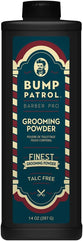 Bump Patrol Barber Pro Grooming Powder - Talc Free Hair and Body Powder for Men - Protects Against Sweat, Odor, and Chafing from Head to Toe for All Skin Types