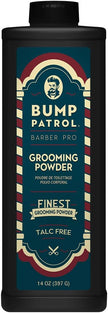 Bump Patrol Barber Pro Grooming Powder - Talc Free Hair and Body Powder for Men - Protects Against Sweat, Odor, and Chafing from Head to Toe for All Skin Types