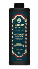 Bump Patrol Barber Pro Grooming Powder - Talc Free Hair and Body Powder for Men - Protects Against Sweat, Odor, and Chafing from Head to Toe for All Skin Types