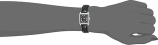 Casio Women's Quartz Dress Watch, Analog and Leather- LTP-V007L-1BUDF, Black