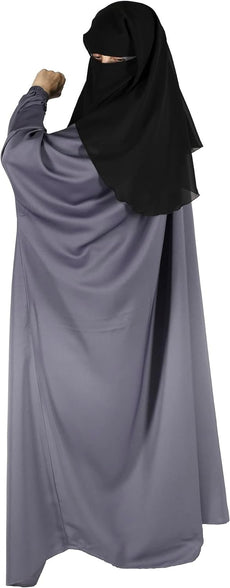 Islamic prayer dress women abaya - One piece muslim praying outfit hijab فستان ملابس صلاة للنساء - MODERN COMFORTABLE ELEGANT JILBAB - NIDA FABRIC - HANDMADE IN UAE.