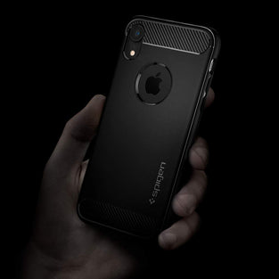 Spigen Rugged Armor Case Designed for Apple iPhone XR (2018) - Matte Black