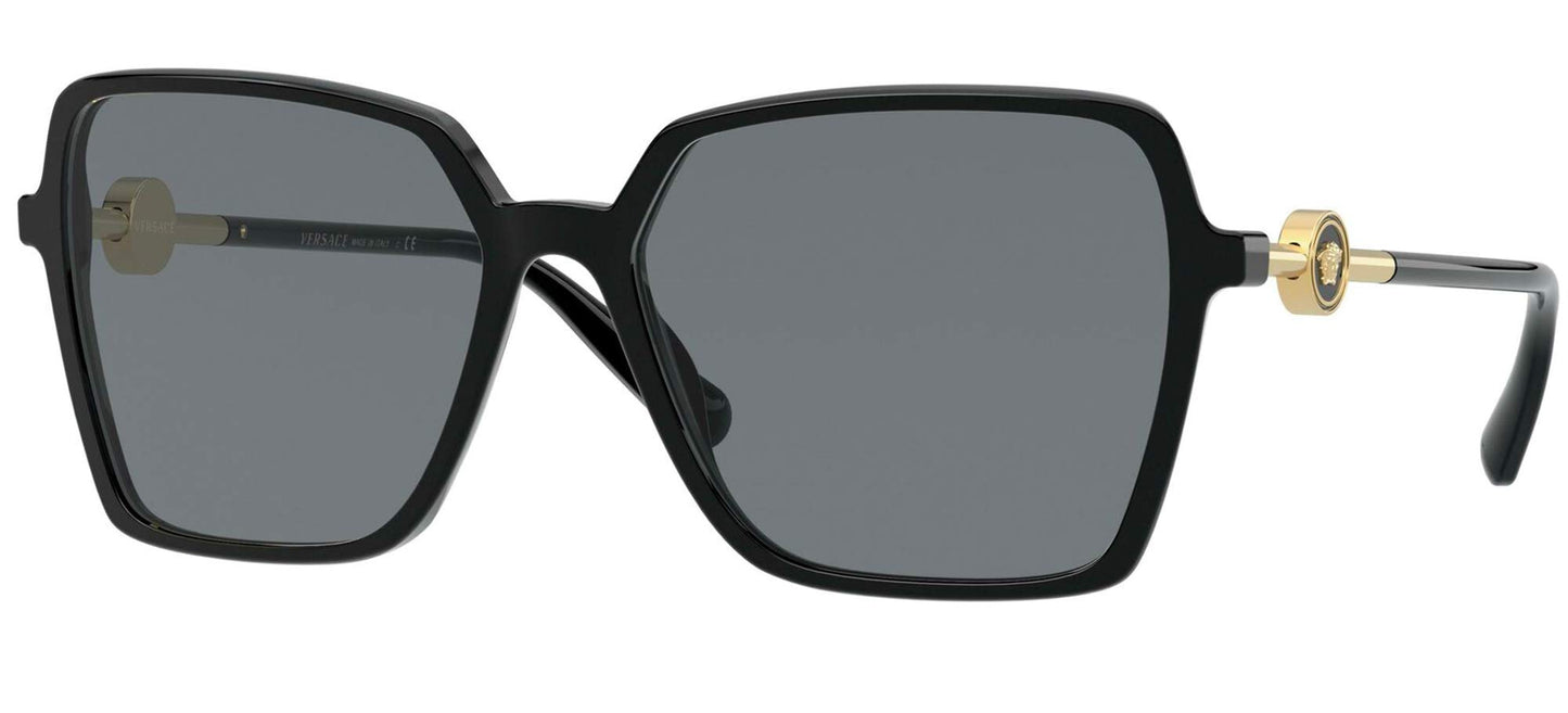 Versace ENAMEL MEDUSA VE 4396 women Sunglasses BLACK/GREY 58/16/140