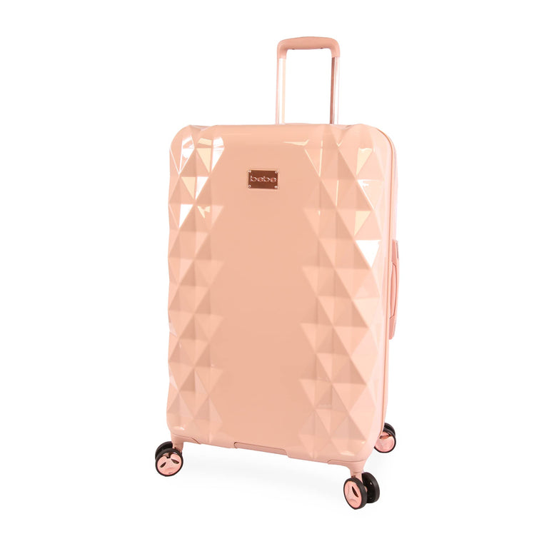 bebe Women's Luggage Stella 29" Hardside Check in Spinner, Rose Gold, CHECK-IN 29", Luggage Hardside Check in Spinner